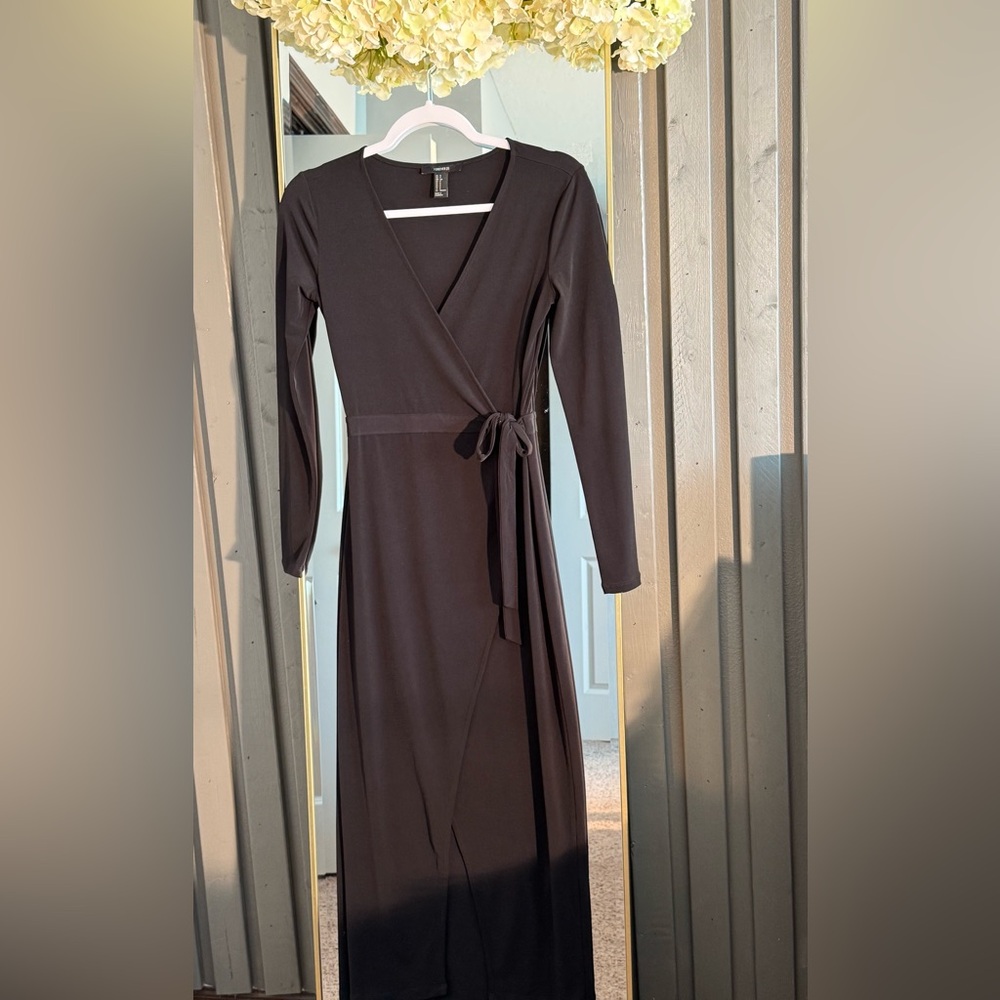 Elegant Black Wrap Dress heels are available for purchase